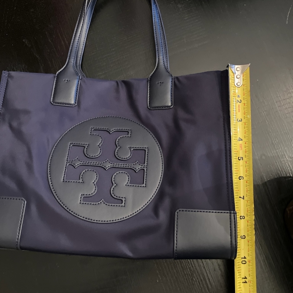 Tory Burch Dark Blue Tote - Picture 4 of 6